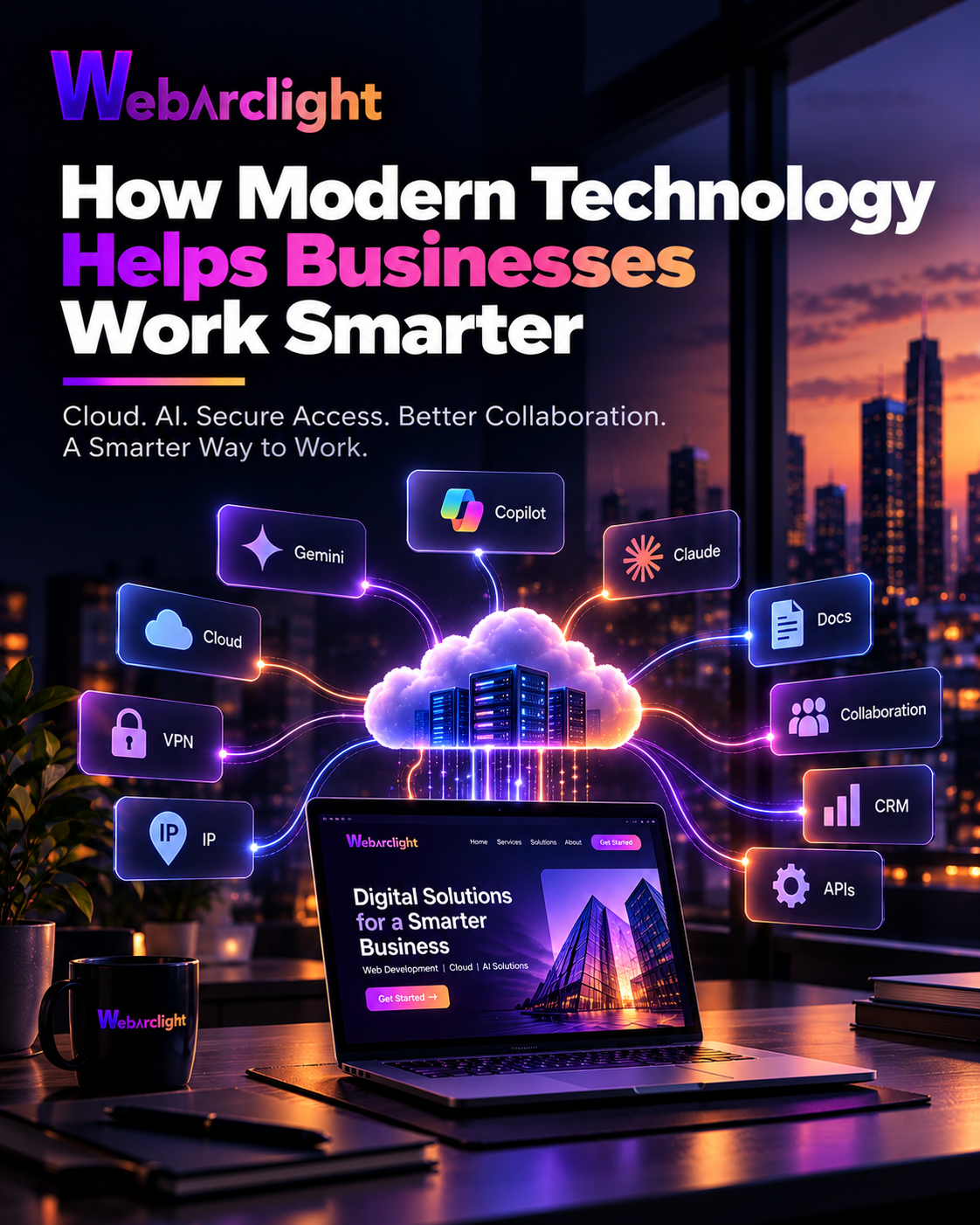 How Modern Technology Helps Businesses Work Smarter