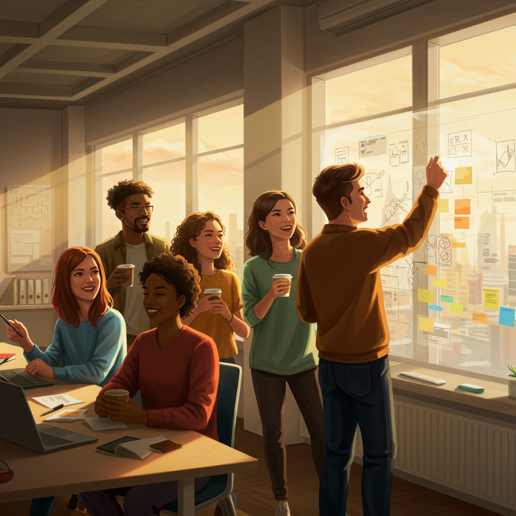 WebArclight IT support team collaborating on web and app development projects worldwide